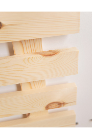 Slatted Wood Headboard | Decowood Bruma | Oroa.com