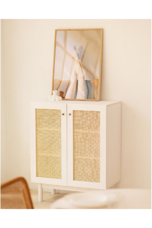 Rattan 2-Door Sideboard | Decowood Frida | Oroa.com