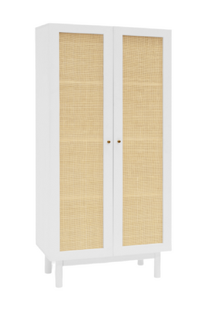 Rattan 2-Door Cabinet | Decowood Frida | Oroa.com