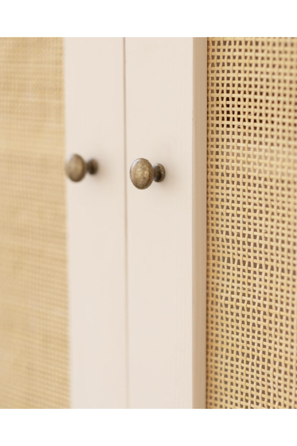 Rattan 2-Door Cabinet | Decowood Frida | Oroa.com