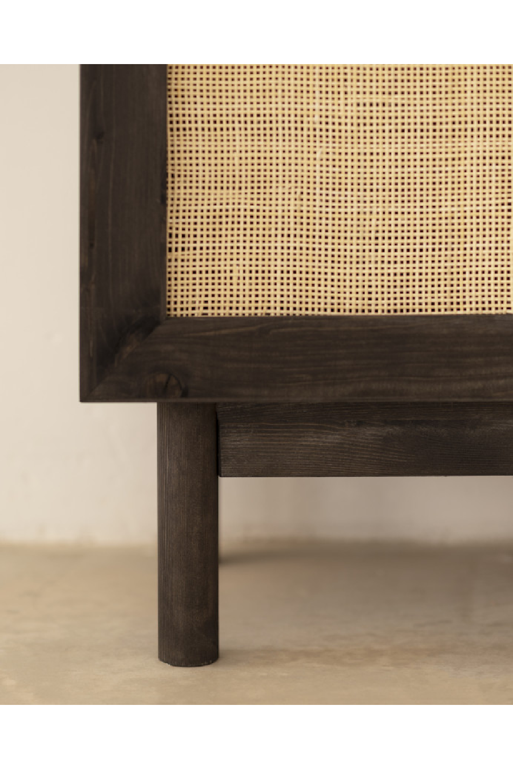 Rattan 2-Door Cabinet | Decowood Frida | Oroa.com
