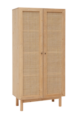Rattan 2-Door Cabinet | Decowood Frida | Oroa.com