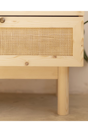 Rattan Weave 6-Drawer Chest | Decowood Frida | Oroa.com