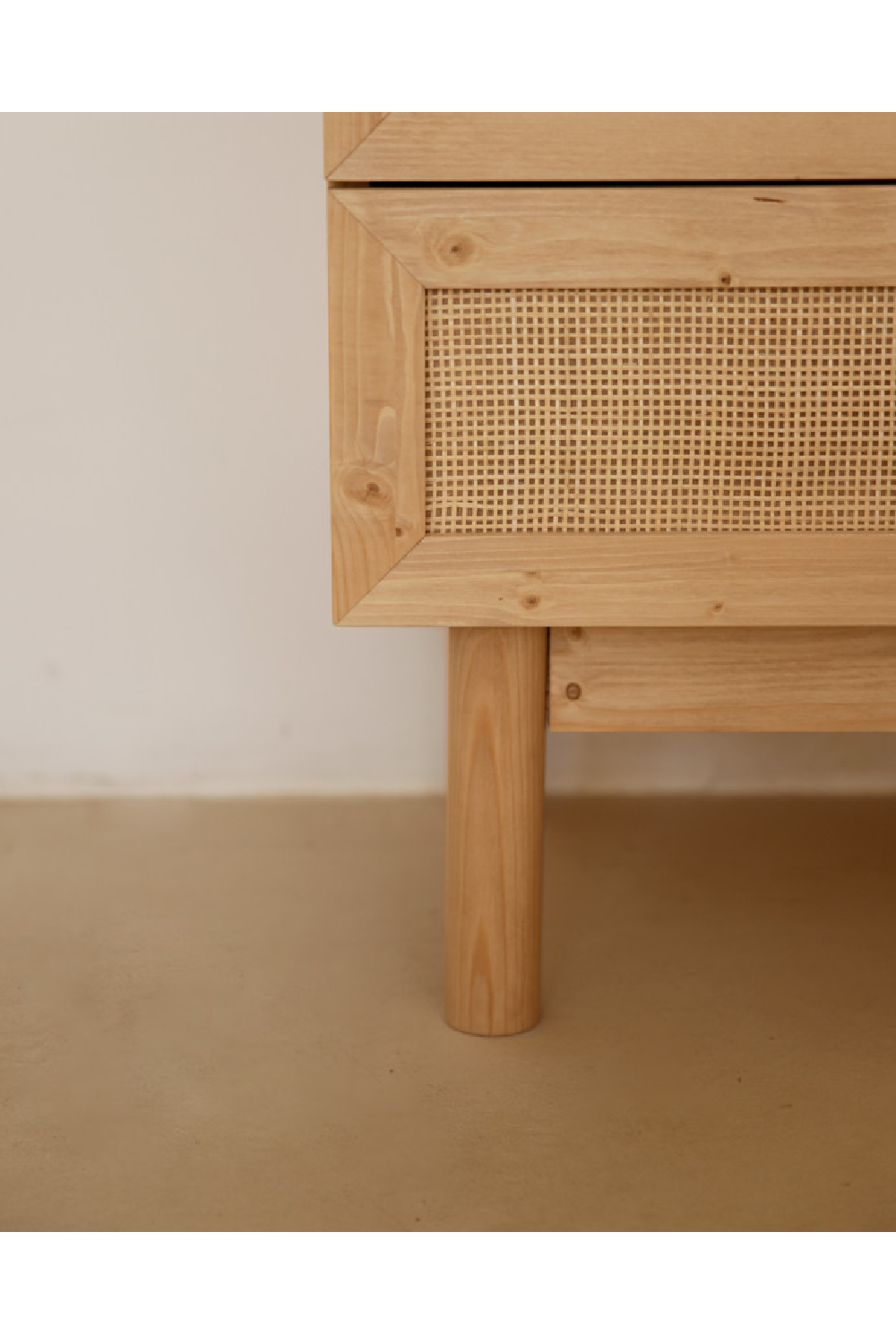 Rattan Weave 6-Drawer Chest | Decowood Frida | Oroa.com