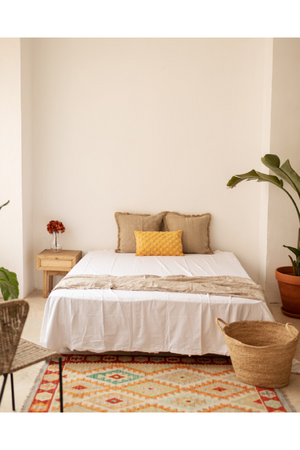 Rattan Drawer Bedside Table | Decowood Frida | Oroa.com