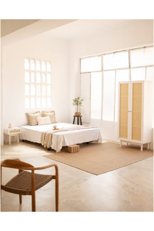 Rattan Drawer Bedside Table | Decowood Frida | Oroa.com