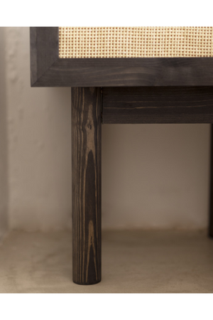 Rattan Drawer Bedside Table | Decowood Frida | Oroa.com