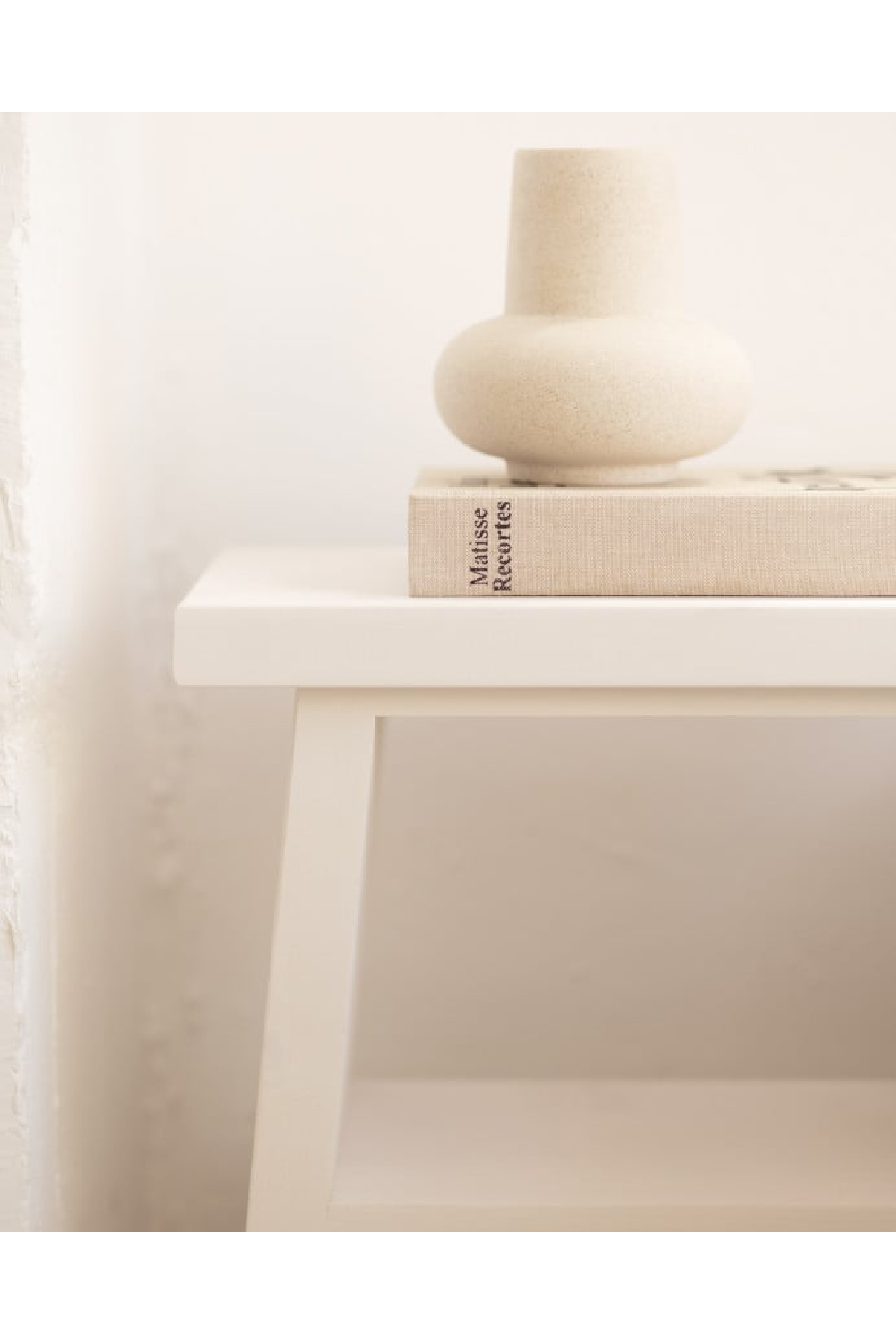 A-Shaped Wooden Side Table | Decowood Frida | Oroa.com