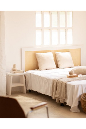 A-Shaped Wooden Side Table | Decowood Frida | Oroa.com