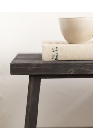 A-Shaped Wooden Side Table | Decowood Frida | Oroa.com