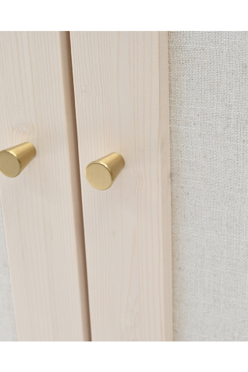 Fabric 2-Door Sideboard | Decowood Linen | Oroa.com