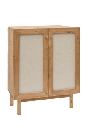 Fabric 2-Door Sideboard | Decowood Linen | Oroa.com