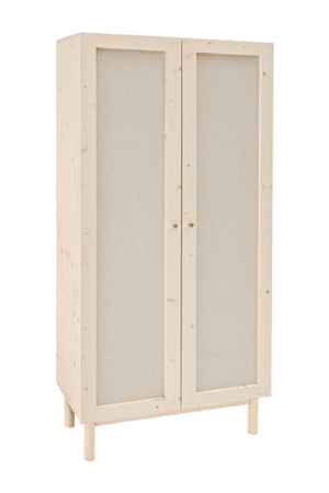 Fabric 2-Door Cabinet | Decowood Linen | Oroa.com