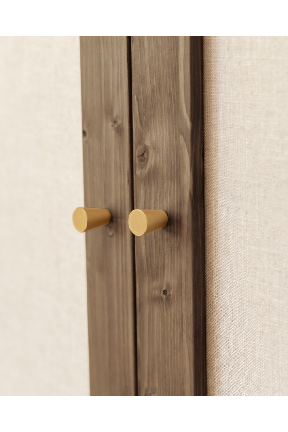 Fabric 2-Door Cabinet | Decowood Linen | Oroa.com