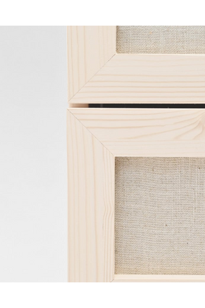 Wood Framed Fabric 6-Drawer Chest | Decowood Linen | Oroa.com