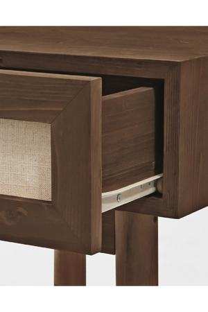 Fabric 1-Drawer Bedside Table | Decawood Linen | Oroa.com
