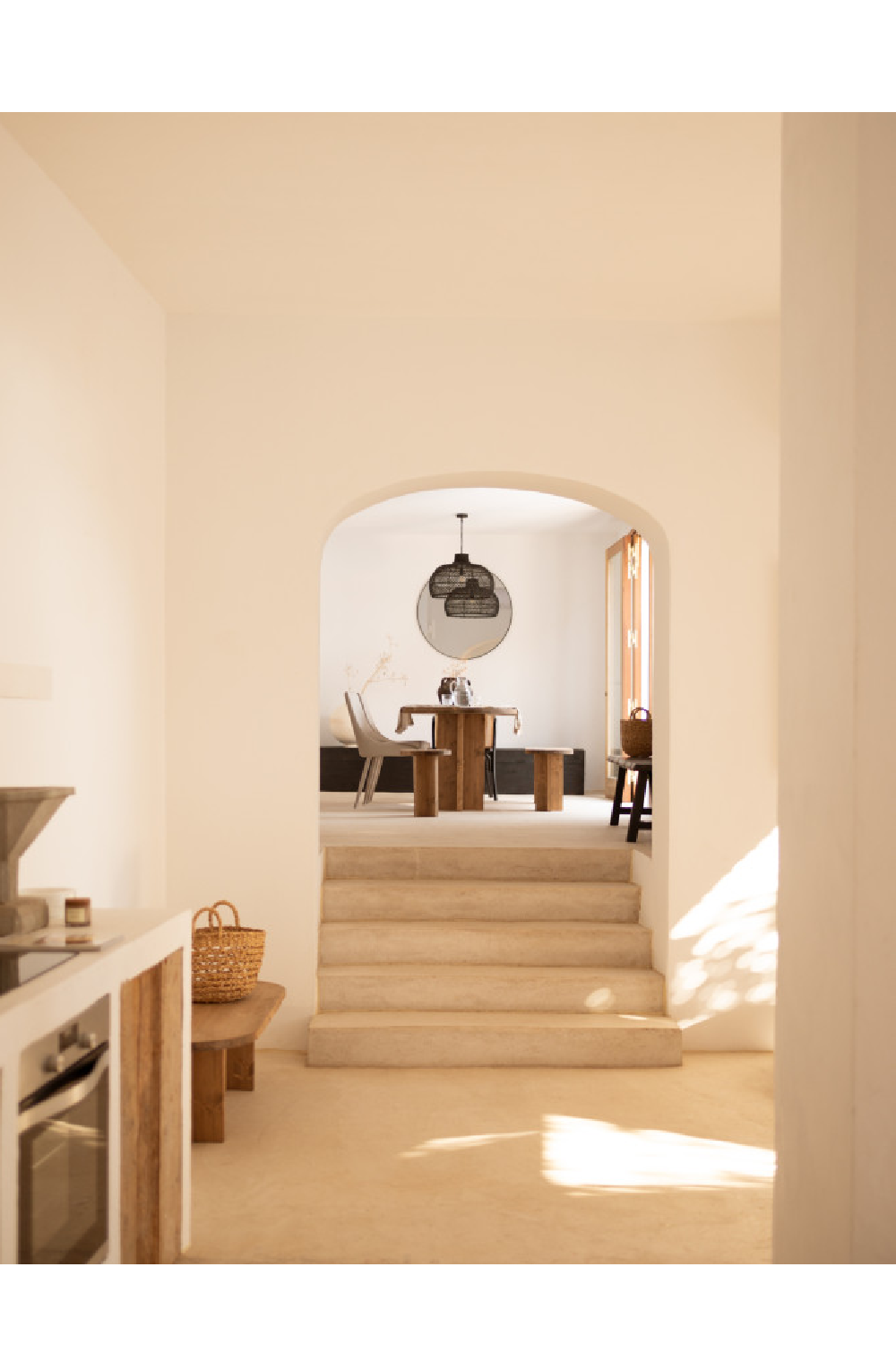 Oval Solid Wood Dining Table | Decowood Tokyo | Oroa.com