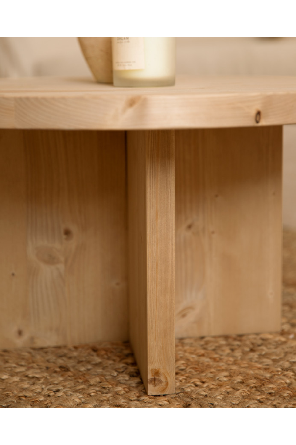 Round Coffee Table | Decowood Tokyo | Oroa.com