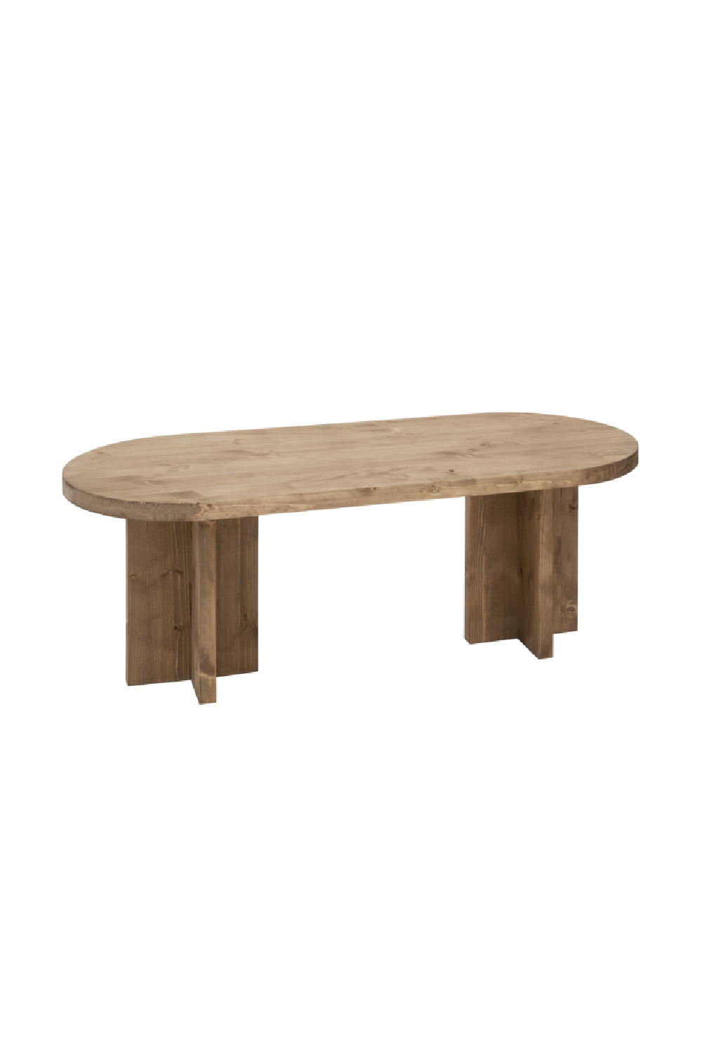 Japandi Oval Coffee Table | Decowood Tokyo | Oroa.com