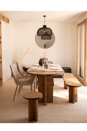 Round Solid Wood Stool | Decowood Tokyo | Oroa.com