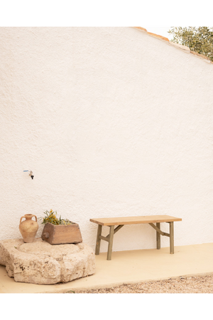 Scandinavian Wooden Bench | Decowood Siep | OROA.com