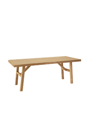 Scandinavian Wooden Coffee Table | Decowood Siep | OROA.com