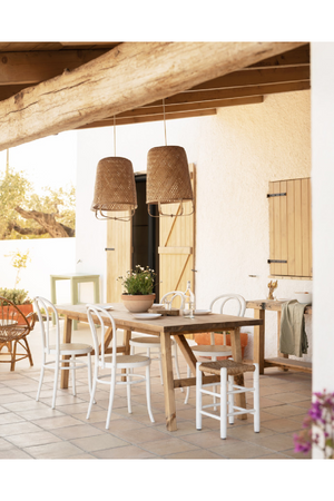 Scandinavian Wooden Dining Table | Decowood Siep | OROA.com