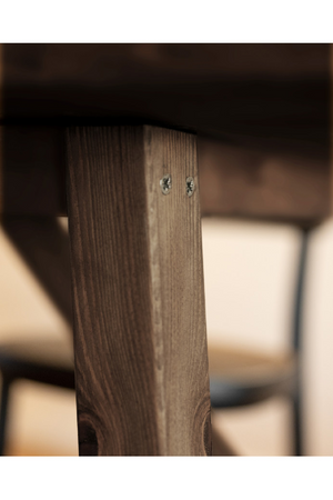 Scandinavian Wooden Dining Table | Decowood Siep | OROA.com