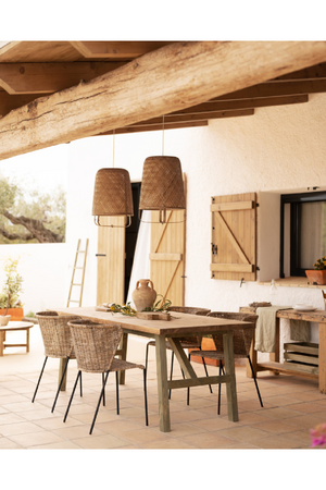 Scandinavian Wooden Dining Table | Decowood Siep | OROA.com