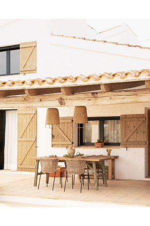 Scandinavian Wooden Dining Table | Decowood Siep | OROA.com