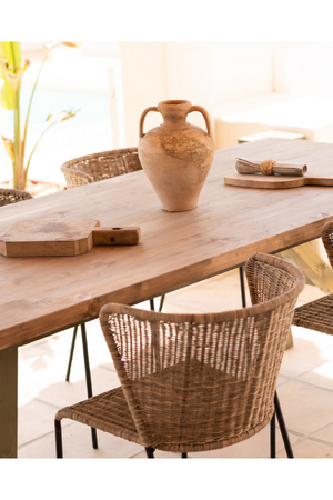 Scandinavian Wooden Dining Table | Decowood Siep | OROA.com