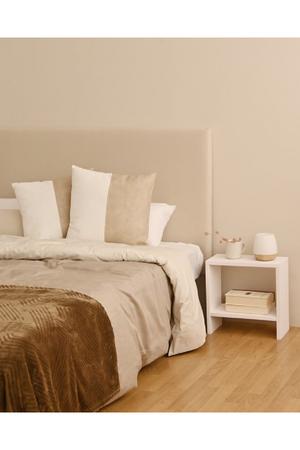 Minimalist Wooden Bedside Table | Decowood Meller | Oroa.com