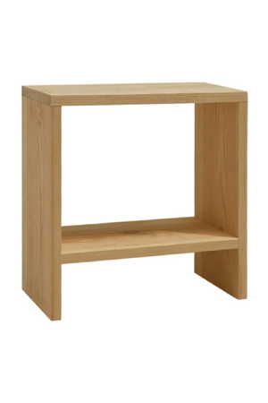 Minimalist Wooden Bedside Table | Decowood Meller | Oroa.com