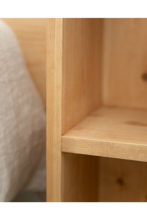 Fir Wood Bedside Table | Decowood Lina | Oroa.com