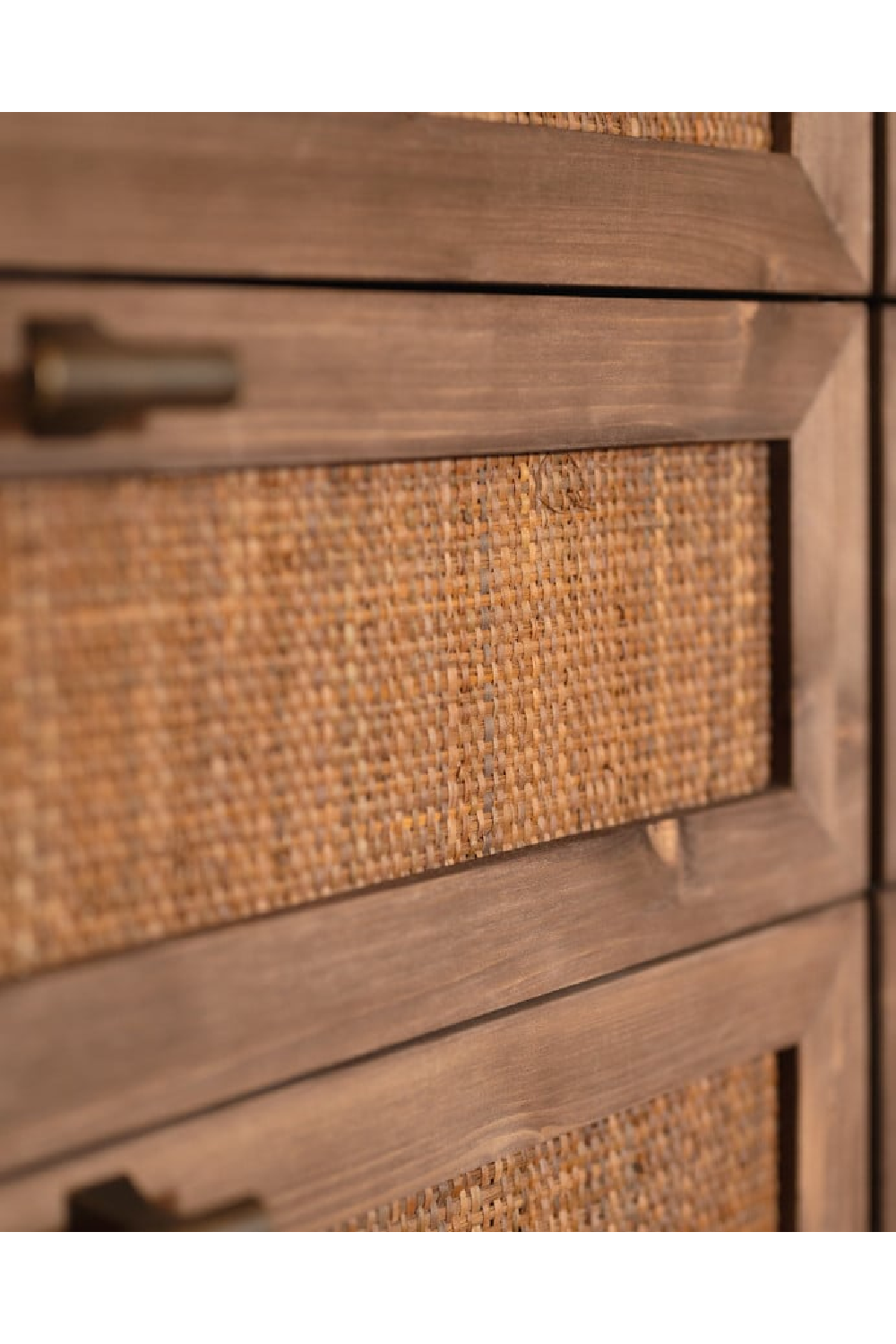 Solid Wood 6-Drawer Chest | Decowood Olivia | Oroa.com