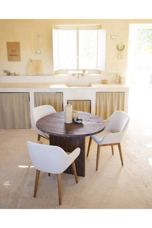 Asymmetrical Oval Coffee Table | Decowood Mur | Oroa.com