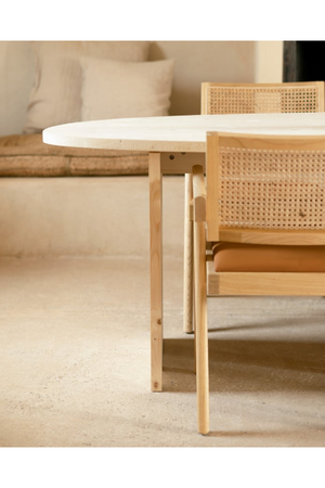 Asymmetrical Oval Dining Table | Decowood Mur | Oroa.com