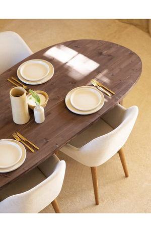 Asymmetrical Oval Dining Table | Decowood Mur | Oroa.com