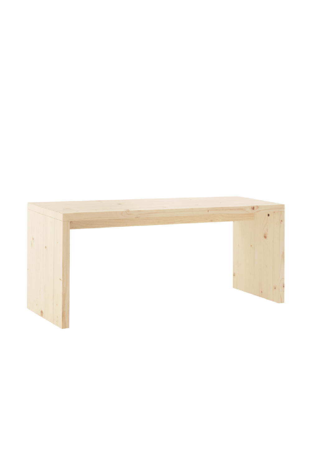 Angular Solid Wood Coffee Table | Decowood Telva | Oroa.com