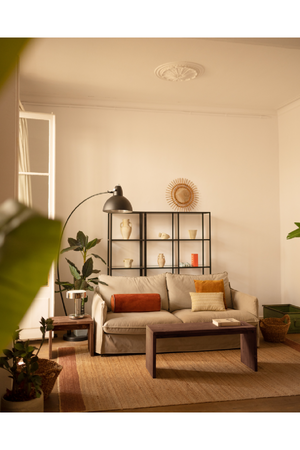 Angular Solid Wood Coffee Table | Decowood Telva | Oroa.com