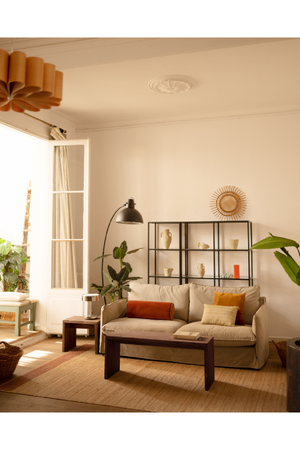 Angular Solid Wood Coffee Table | Decowood Telva | Oroa.com