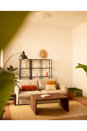 Angular Solid Wood Coffee Table | Decowood Telva | Oroa.com