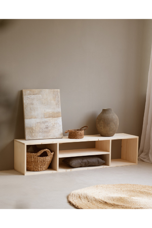 Open Shelves TV Cabinet | Decowood Hera | Oroa.com