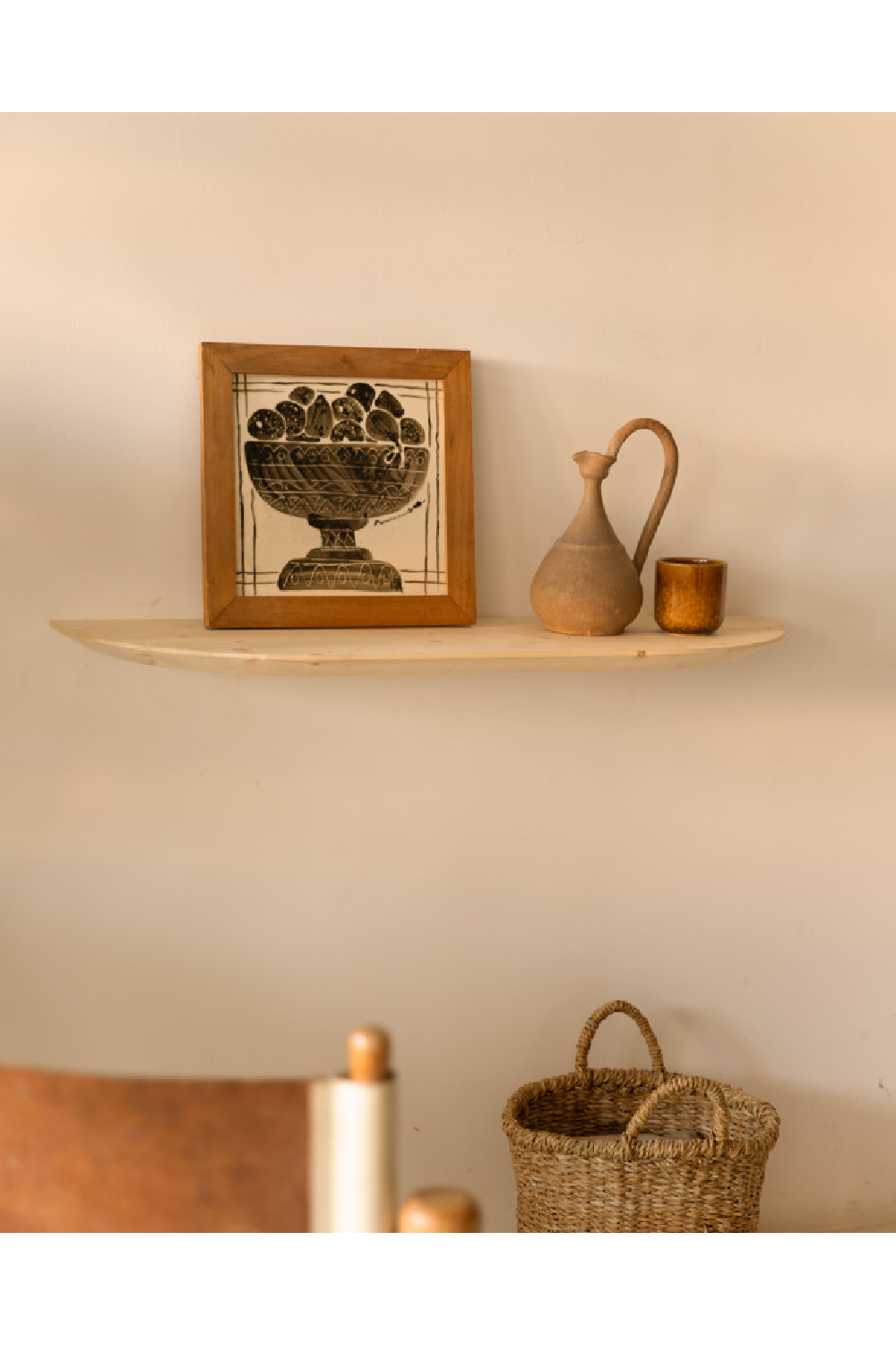 Solid Wood Hanging Console | Decowood Bloom | Oroa.com