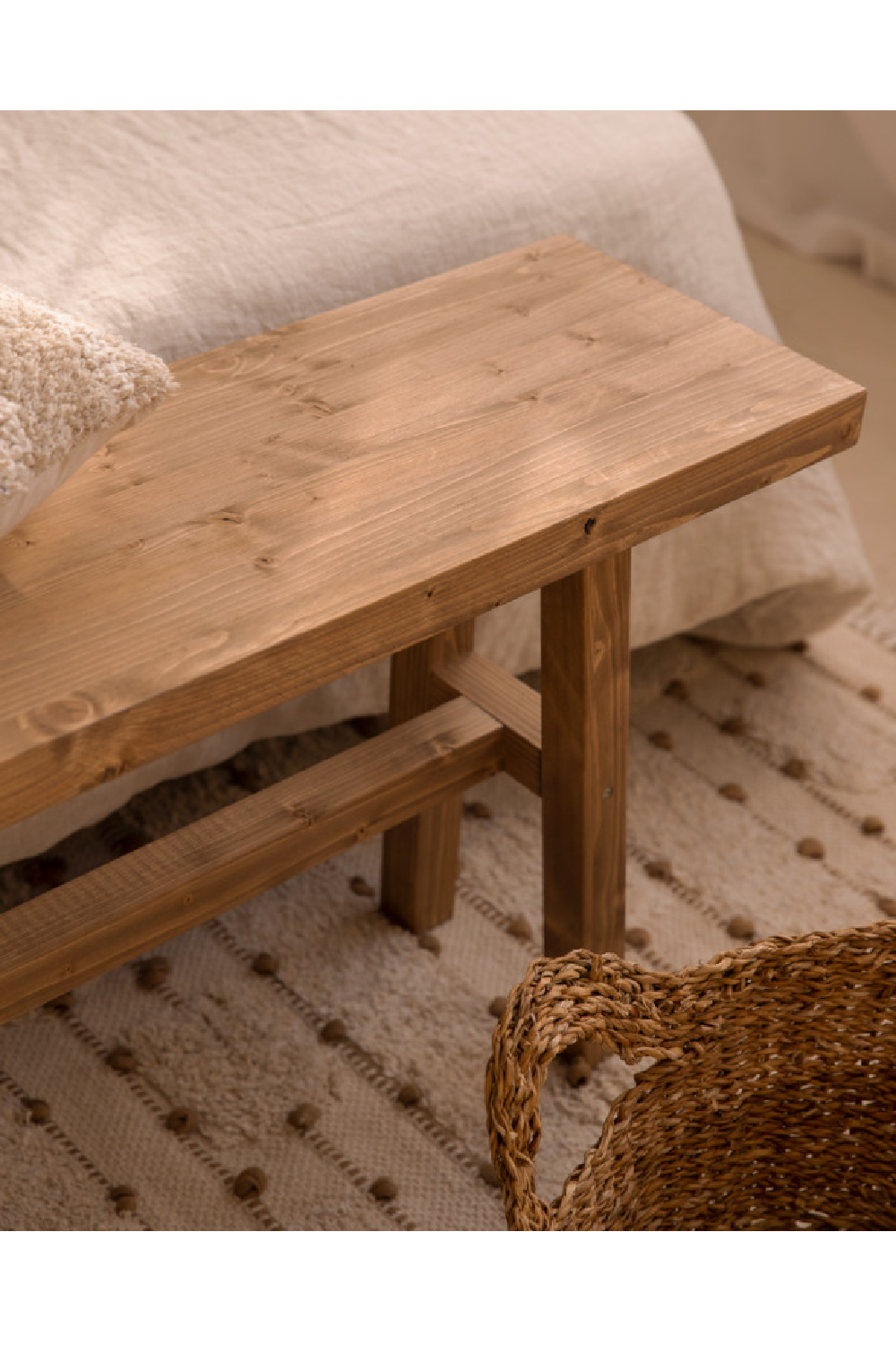 Classic Wooden Bench | Decowood Batan | Oroa.com