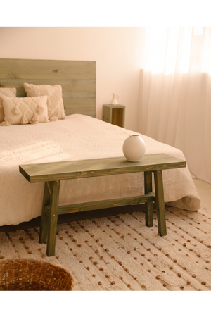 Classic Wooden Bench | Decowood Batan | Oroa.com