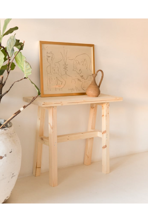 Solid Wood Console Table | Decowood Batan | Oroa.com