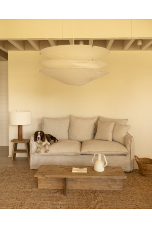 Varnished Wood Coffee Table | Decowood Sam | OROA.com