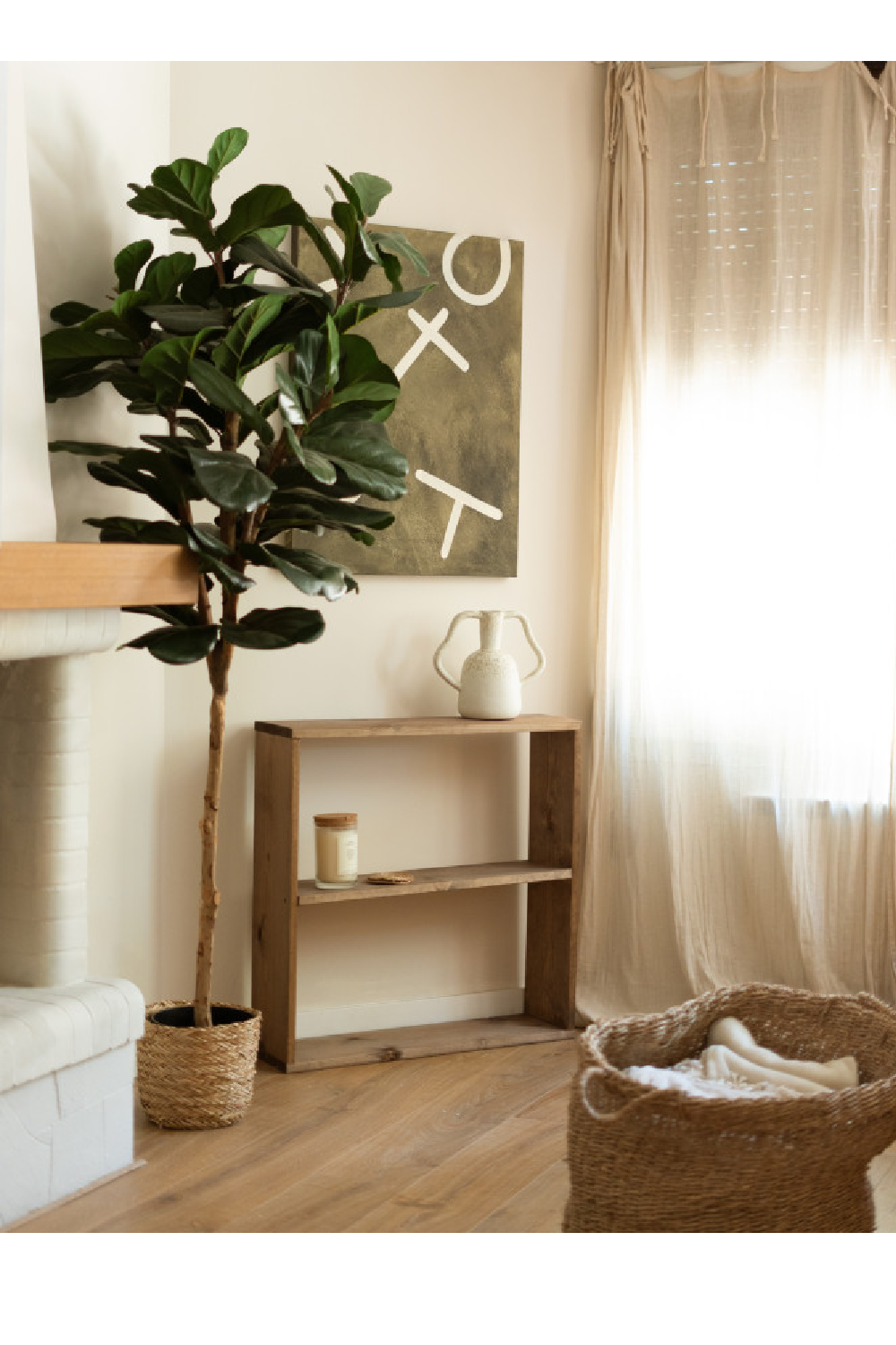 Spruce Wood Nordic Shelf | Decowood Saura | OROA.com