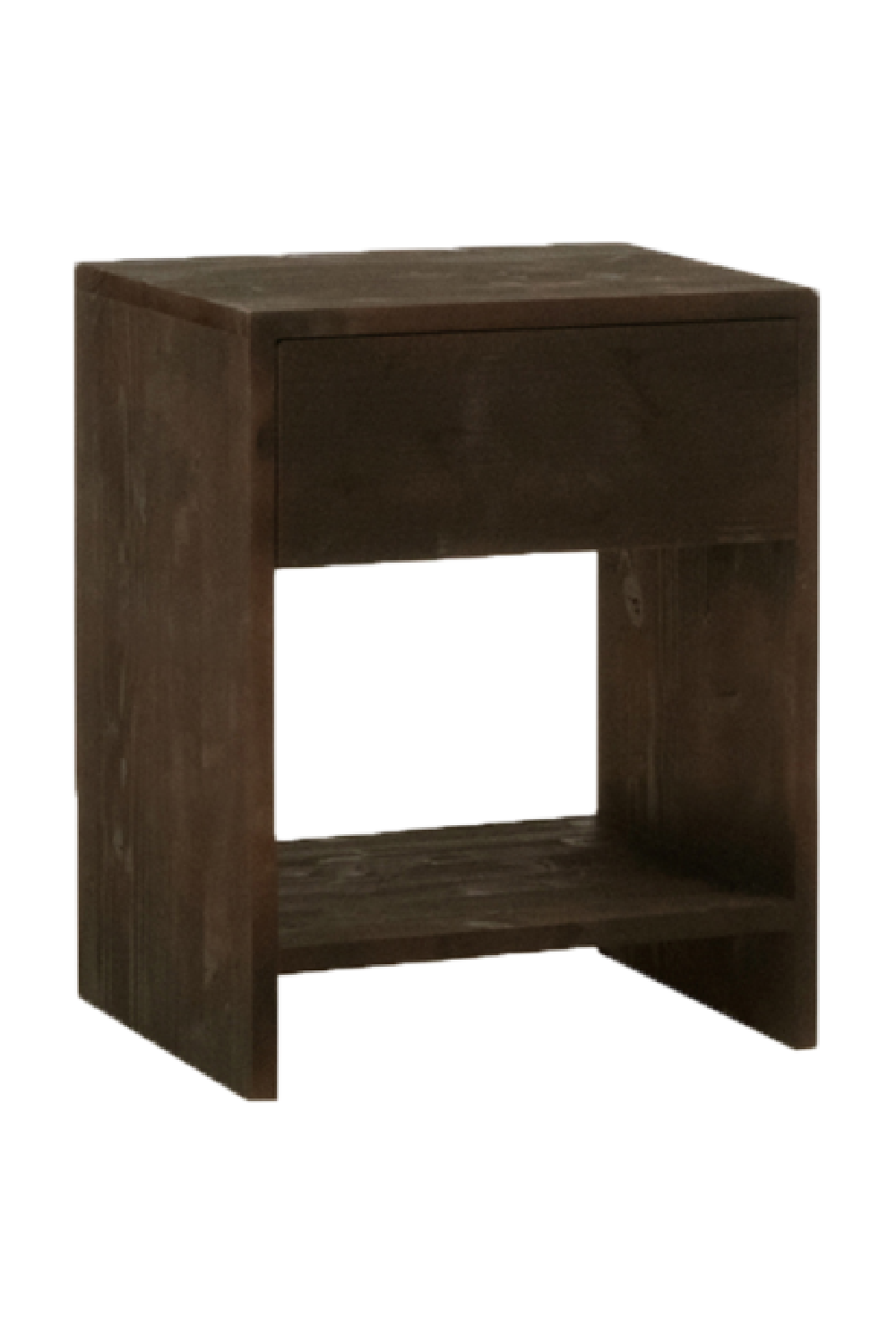 1-Drawer Wooden Bedside Table | Decowood Martina | Oroa.com